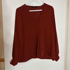 Copper/orange blouse - Forever 21 Size M
